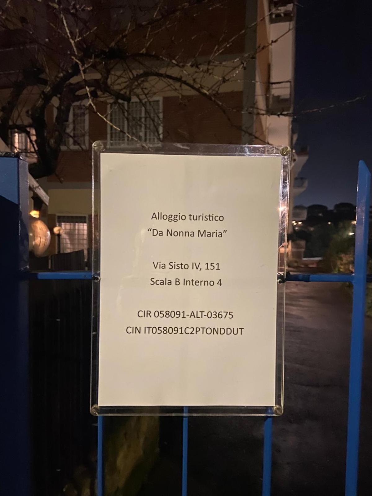 דירות רומא Da Nonna Maria מראה חיצוני תמונה